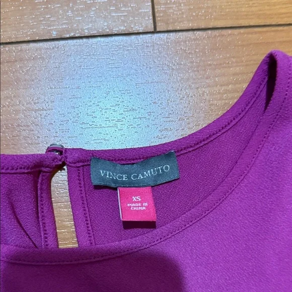 Vince Camuto Magenta Tank Top - Picture 2 of 3